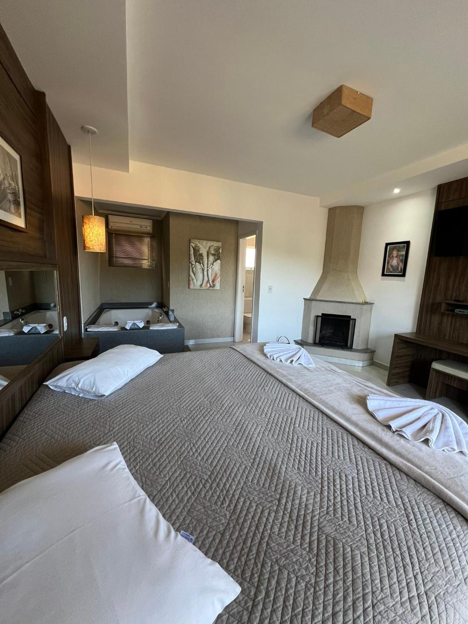 Hotel Fazenda Santa Maria แซร์ฮาเนกรา ภายนอก รูปภาพ
