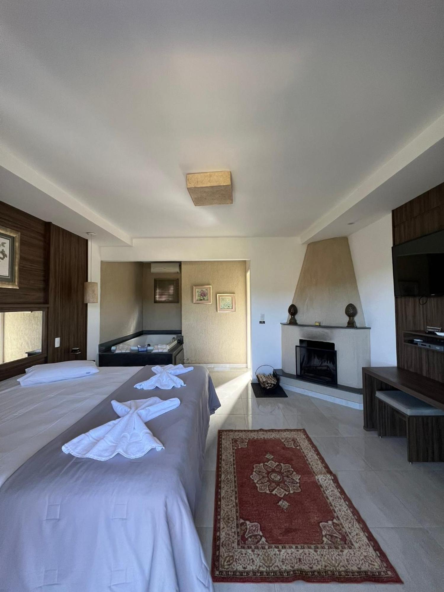 Hotel Fazenda Santa Maria แซร์ฮาเนกรา ภายนอก รูปภาพ